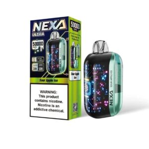 Sour Apple Ice Nexa Ultra 50000 Disposable Vape – 20mL
