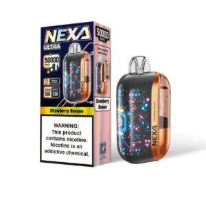Strawberry Banana Nexa Ultra 50000 Disposable Vape – 20mL