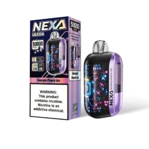 Georgia Peach Ice Nexa Ultra 50000 Disposable Vape – 20mL