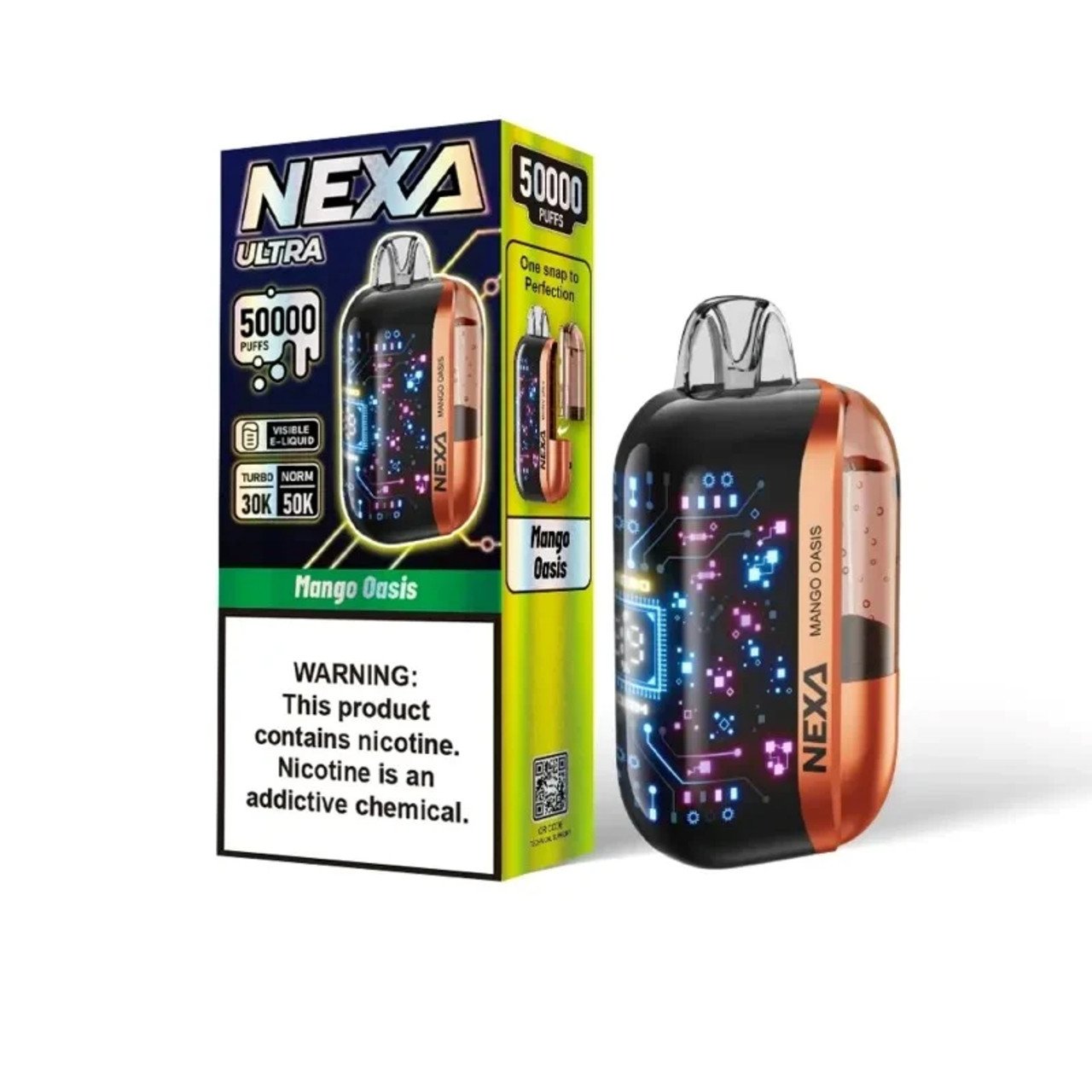 Mango Oasis Nexa Ultra 50000 Disposable Vape – 20mL
