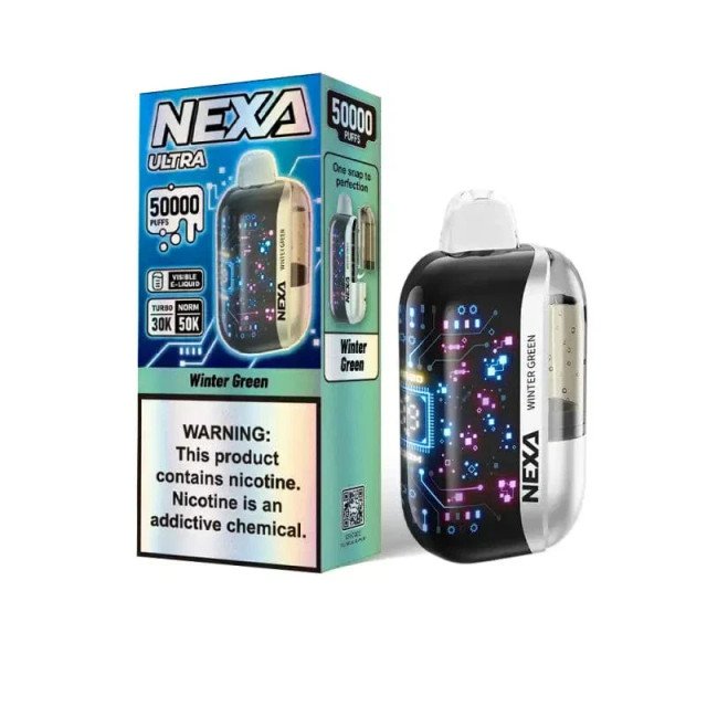 Winter Green Nexa Ultra 50000 Disposable Vape – 20mL