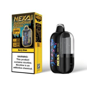Berry Siren Nexa Ultra 50000 Disposable Vape – 20mL(Invisa Cloud Edition)
