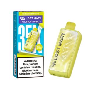 Toasted Banana Lost Mary MT35000 Turbo Disposable Vape