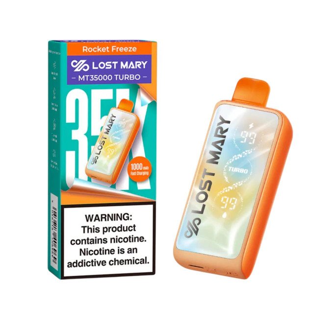 Rocket Freeze Lost Mary MT35000 Turbo Disposable Vape
