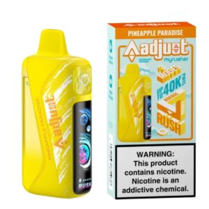 Pineapple Paradise Adjust MyRusher 40K Puffs Disposable Vape