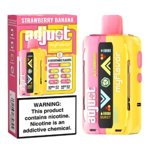 Strawberry Banana Adjust MyRusher 40K Puffs Disposable Vape