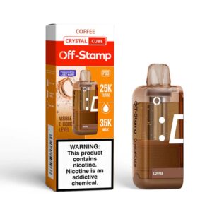 Coffee Off Stamp X Cube Crystal 35K Puffs- Disposable Pod