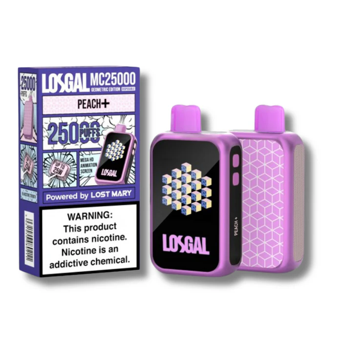 Peach Plus MC25000 LOSGAL 25K – Lost Mary Disposable Vape