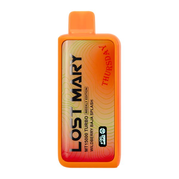 Wildberry Baja Splash Lost Mary Turbo MT15000 Vape