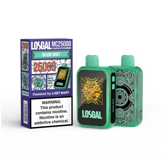 Miami Mint Lost Mary MC25000 LOSGAL 25K – Disposable Vape