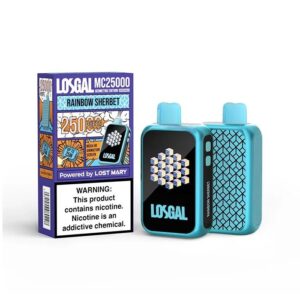 Rainbow Sherbet MC25000 LOSGAL 25K – Lost Mary Disposable Vape