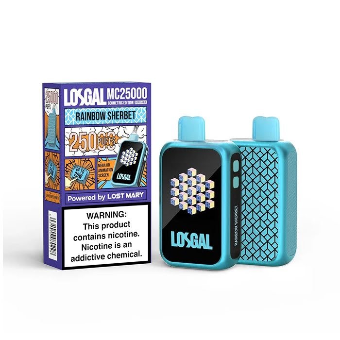 Rainbow Sherbet MC25000 LOSGAL 25K – Lost Mary Disposable Vape