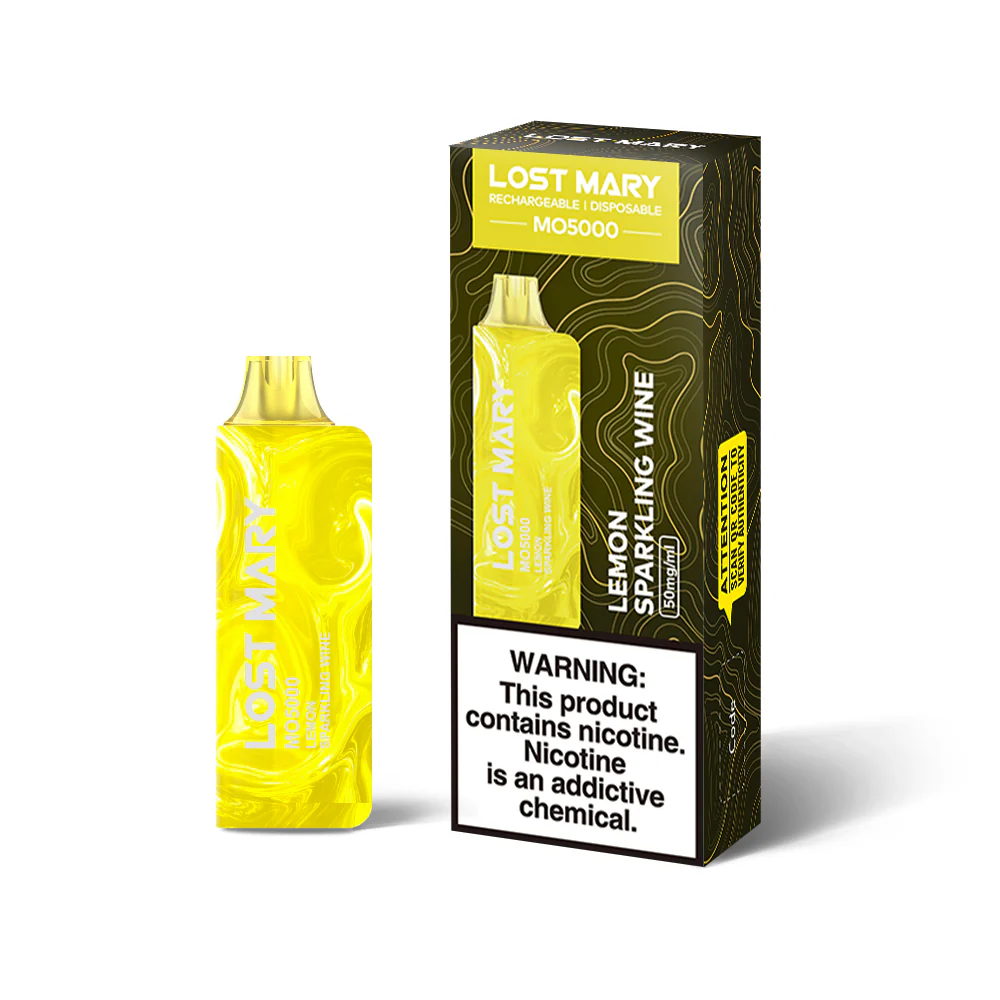 Lemon Sparkling Wine Lost Mary MO5000 Disposable Vape