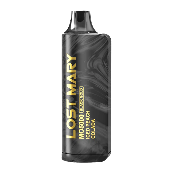 Alphonso Mango Ice Lost Mary MO5000 Black Gold Edition Disposable Vape