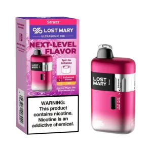 Strazz Lost Mary Ultrasonic 35000 Puffs Disposable Vape