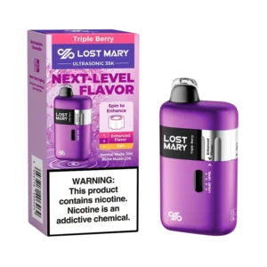 Triple Berry Lost Mary Ultrasonic 35000 Puffs Disposable Vape