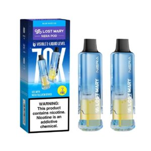 Blue Raz Ice Lost Mary NERA 70000 Vape Pod